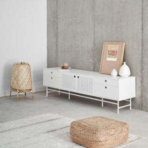 MEUBLE TV 2 PORTES 4 TIROIRS TEULAT PUNTO MEUBLE TV 2 PORTES 4 TIROIRS TEULAT PUNTO