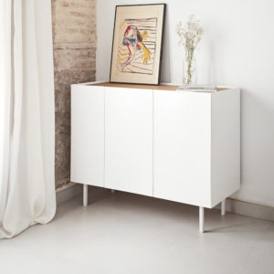 Buffet Bas 3 Portes 3 Tiroirs Teulat Arista