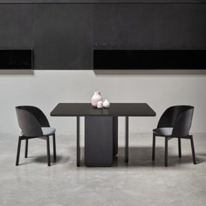 Table carré Teulat Arq naturel clair