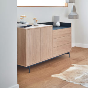 BUFFET BAS VALLEY 2 PORTES 3 TIROIRS