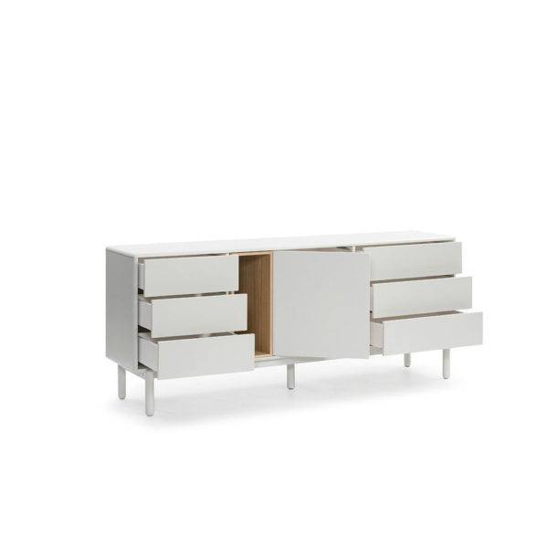 BUFFET BAS 1 PORTE 6 TIROIRS TEULAT CORVO – Image 5