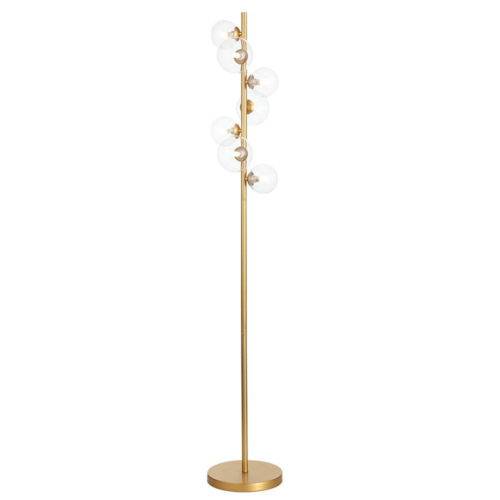 Lampadaire BEAD en Métal Doré et Verre Lampadaire BEAD en Métal Doré et Verre