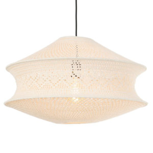 Suspension Non Électrifiée TARIDA (H37cm) en Corde Blanc Cassé Suspension Non Électrifiée TARIDA (H37cm) en Corde Blanc Cassé