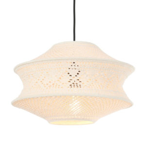 Suspension Non Électrifiée TARIDA (H27cm) en Corde Blanc Cassé Suspension Non Électrifiée TARIDA (H27cm) en Corde Blanc Cassé