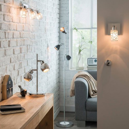 Spot Orientable Personnalisable REMIX Argenté en Métal Spot Orientable Personnalisable REMIX Argenté en Métal