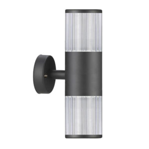 Applique Murale Extérieur LED MEIJE Grise en Métal Applique Murale Extérieur LED MEIJE Grise en Métal