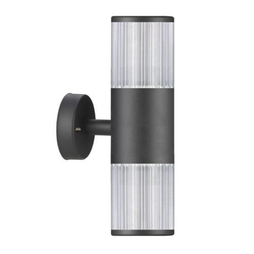 Applique Murale Extérieur LED MEIJE Grise en Métal Applique Murale Extérieur LED MEIJE Grise en Métal