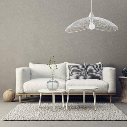 Suspension Design Filaire ARLINGTON Blanche en Métal