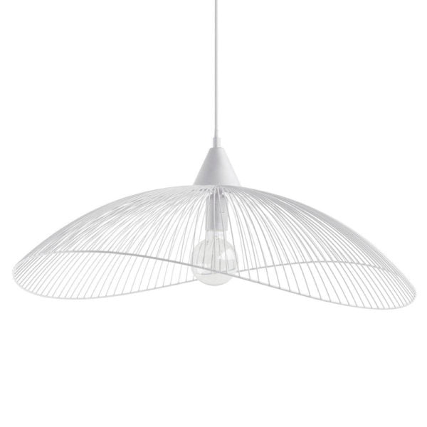 Suspension Design Filaire ARLINGTON Blanche en Métal – Image 2
