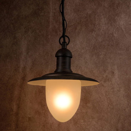 Suspension Extérieur ARUBA en Métal Couleur Rouille