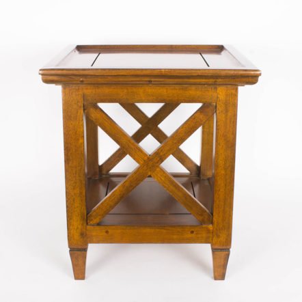 Bout de Canapé Croix en Bois