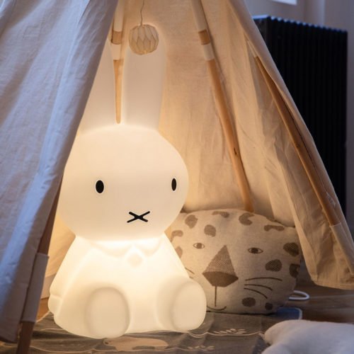 Lampe de Sol LED MIFFY Blanche en PVC Lampe de Sol LED MIFFY Blanche en PVC
