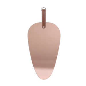 Miroir Cuivré Rose Avec Anse M12 Miroir Cuivré Rose Avec Anse M12
