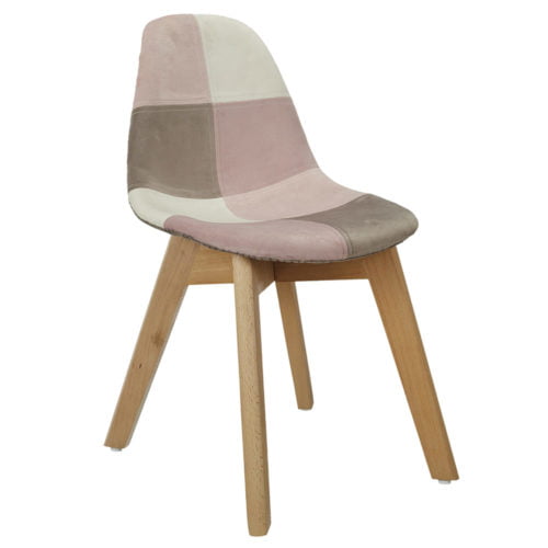 Chaise Patchwork Enfant Leonie Rose M2 Chaise Patchwork Enfant Leonie Rose M2