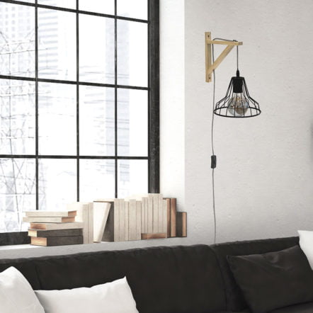 Lampe Murale Suspension Diamant Filaire M4