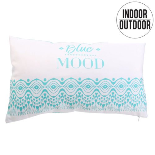 Coussin Deco Extérieur Déhoussable Cyan Coussin Deco Extérieur Déhoussable Cyan