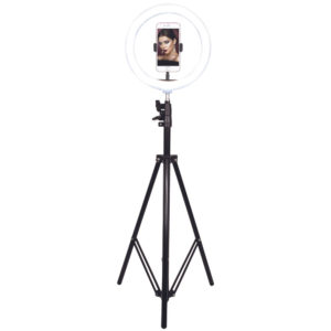 Trepied XXL Lumière LED Smartphone Photo Vidéo Noir Trepied XXL Lumière LED Smartphone Photo Vidéo Noir