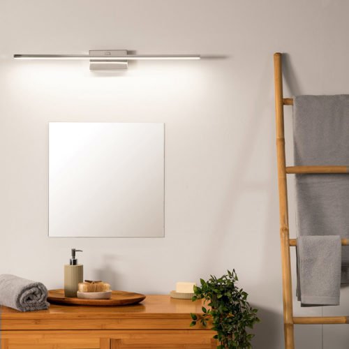 Applique Murale Barre LED Salle de Bain en Métal Chrome Rod Applique Murale Barre LED Salle de Bain en Métal Chrome Rod