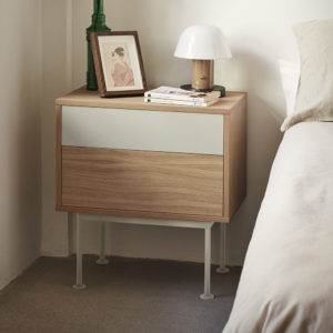 CHEVET 2 TIROIRS TEULAT YOKO