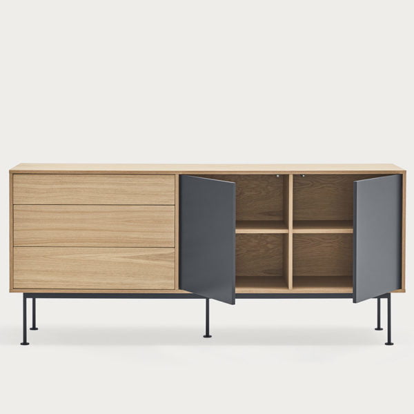 BUFFET BAS 2 PORTES 3 TIROIRS TEULAT YOKO – Image 3