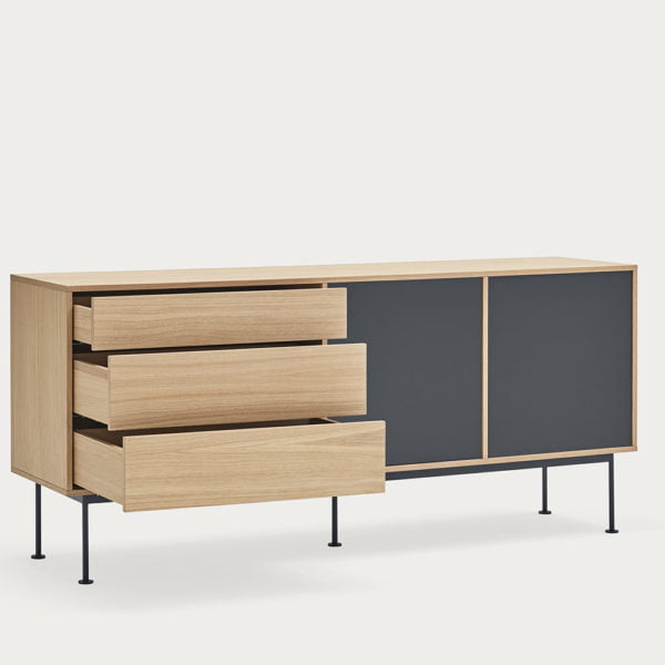 BUFFET BAS 2 PORTES 3 TIROIRS TEULAT YOKO – Image 6