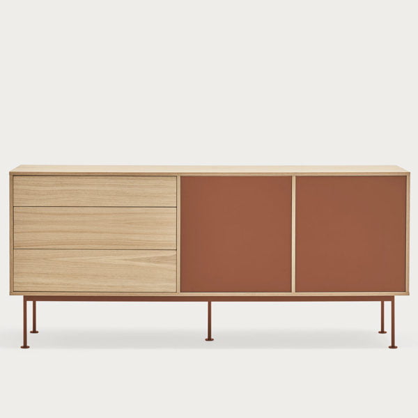 BUFFET BAS 2 PORTES 3 TIROIRS TEULAT YOKO – Image 12