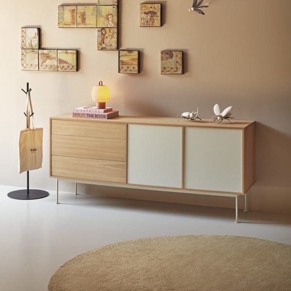 BUFFET BAS 2 PORTES 3 TIROIRS TEULAT YOKO – Image 23