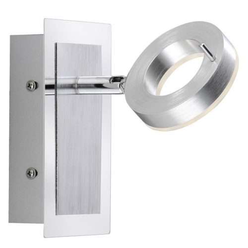 Applique murale LED SDB FLOSS en aluminium brossé Applique murale LED SDB FLOSS en aluminium brossé