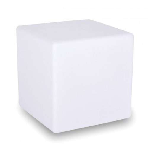 Cube lumineux CUBE en polyéthylène blanc Cube lumineux CUBE en polyéthylène blanc
