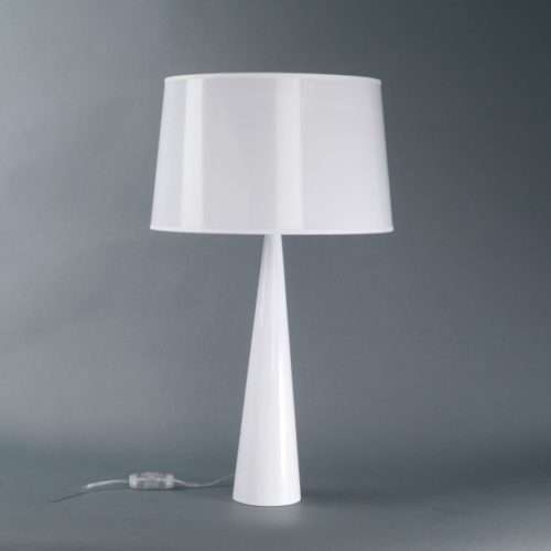 Lampe TOTEM blanche en métal Lampe TOTEM blanche en métal