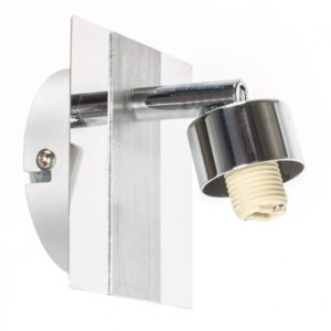 Spot orientable personnalisable REMIX argenté en métal Spot orientable personnalisable REMIX argenté en métal