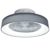 Ventilateur lumineux LED FREE (D47cm) en tissu gris