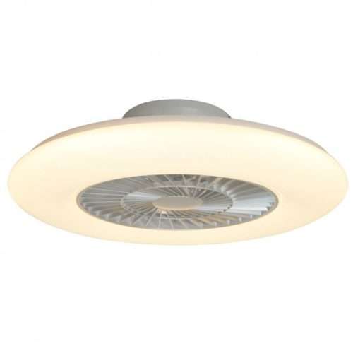 Ventilateur lumineux YEEZ en méthacrylate et polycarbonate gris étoilé Ventilateur lumineux YEEZ en méthacrylate et polycarbonate gris étoilé