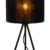 Lampe de table Lucide Tagalog 1xE27,noir