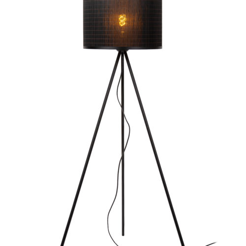 Lampadaire Lucide Tagalog 1xE27 H142cm,noir Lampadaire Lucide Tagalog 1xE27 H142cm,noir