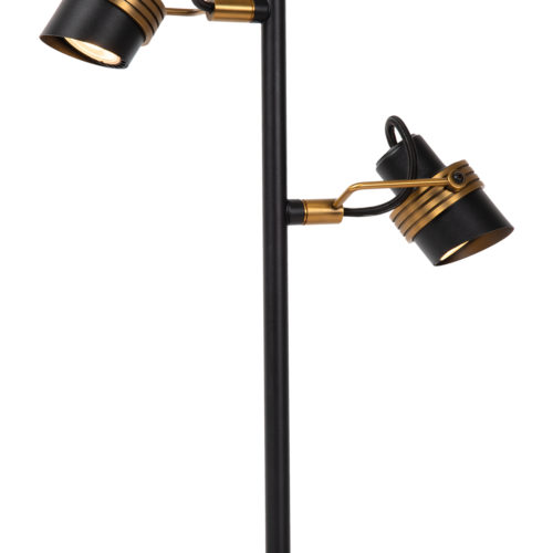 Lampe de table Lucide Tundran 2xGU10 21cm,noir Lampe de table Lucide Tundran 2xGU10 21cm,noir