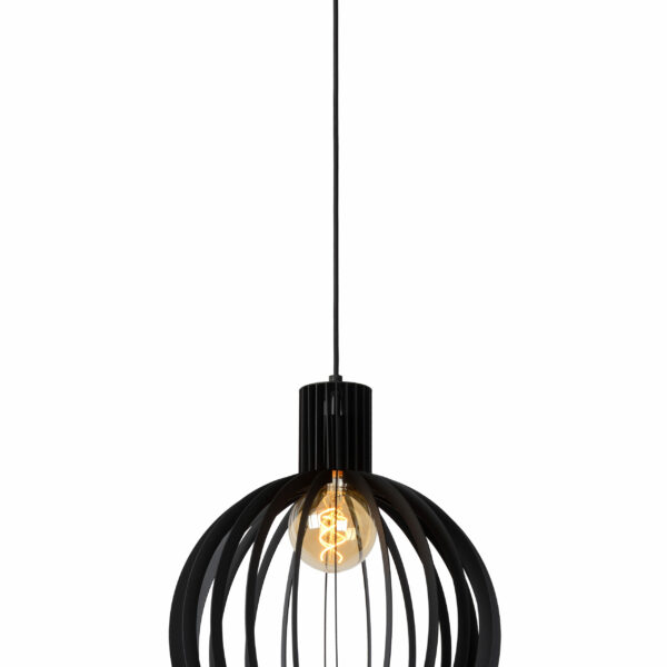 Suspension Lucide Mikaela 1xE27 35cm,noir