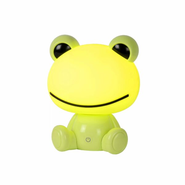 Créez une atmosphère relaxante dans votre chambre avec la Lampe de table Lucide Dodo Frog.