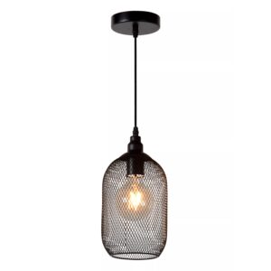 Suspension Lucide mesh 1xE27 15cm,noir Suspension Lucide mesh 1xE27 15cm,noir