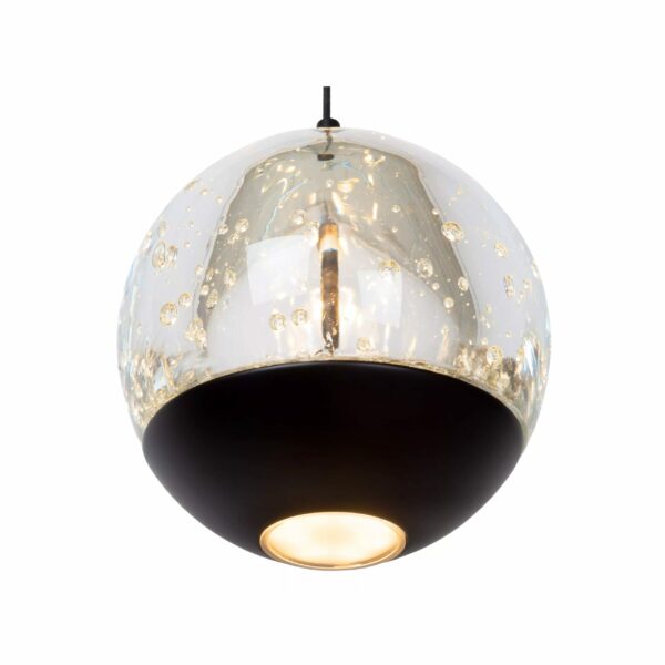 Suspension barre Lucide dim Sentubal 5x5w (2700k) 95cm,noir