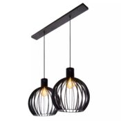 Luminaire haut de gamme noir