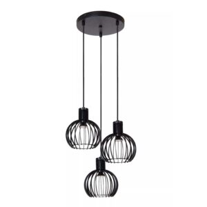 Suspension cascade Lucide Mikaela 3xE14 32cm,noir Suspension cascade Lucide Mikaela 3xE14 32cm,noir
