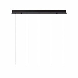 Achetez la suspension Lucide Kligande 5x8w - Noir, 84cm dès maintenant