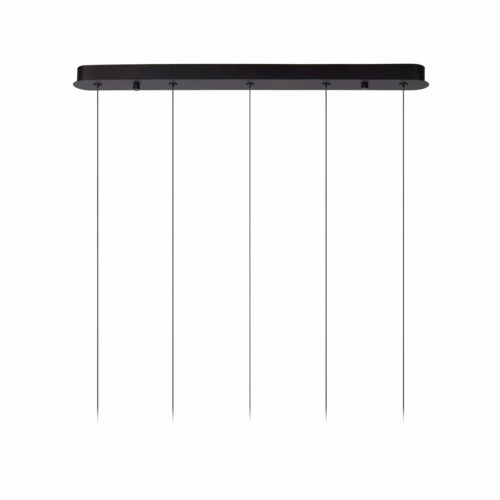 Achetez la suspension Lucide Kligande 5x8w - Noir, 84cm dès maintenant