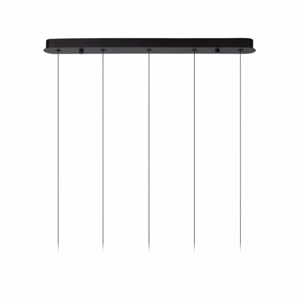Achetez la suspension Lucide Kligande 5x8w - Noir, 84cm dès maintenant