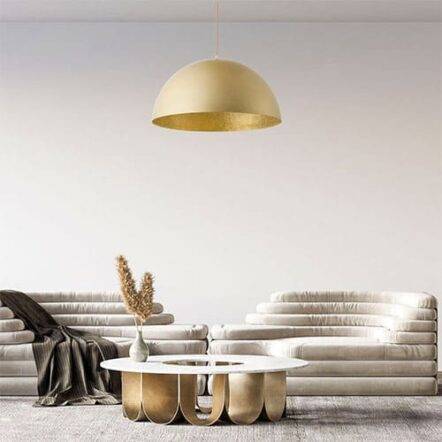 Métal couleur champagne