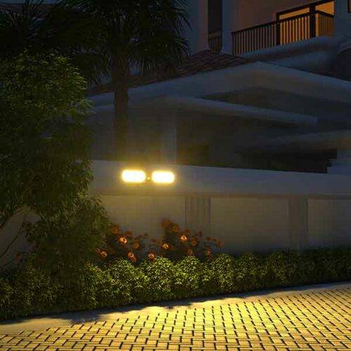PROJECTEUR SOLAIRE SATELLITE 15W