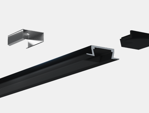 Profilé aluminium Encastré Profilé aluminium Encastré