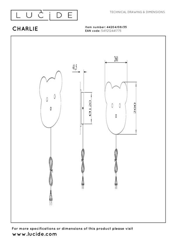 APPLIQUE CHARLIE BEAR – Image 4